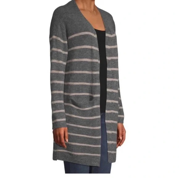 Dreamers Sweaters Dreamers Striped Duster Cardigan Poshmark
